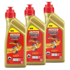 Castrol 3x 1 L Power 1 Scooter 4T 5W-40  154F86