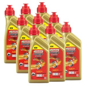 Castrol  9x 1 L Power 1 Scooter 4T 5W-40  154F86