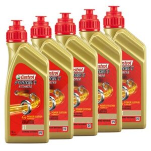 Castrol 5x 1 L Power 1 Scooter 2T  14E960