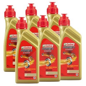 Castrol 6x 1 L Power 1 Scooter 2T 14E960