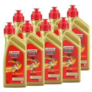 Castrol 8x 1 L Power 1 Scooter 2T 14E960