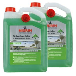 Nigrin 2x 5 L Performance Scheibenklar Konzentrat 1:4  74130