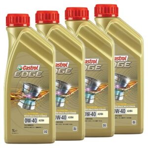 Castrol 4x 1 L EDGE TITANIUM FST 0W-40 A3/B4  15336D