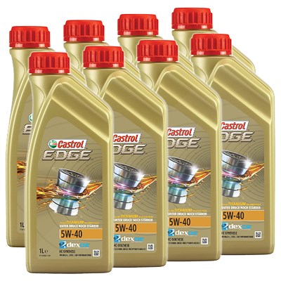 Castrol  8x 1 L EDGE TITANIUM FST 5W-40  1535FA