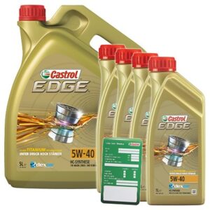 Castrol 9 L EDGE TITANIUM FST 5W-40 + Ölwechsel-Anhänger  1535F1 : 1535FA : DE01675