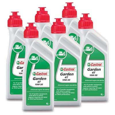 Castrol 6x 1 L Garden 4T  151B50