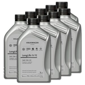 9x 1 L MOTORÖL 0W-20 Longlife IV FE Group GS60577M2EUR