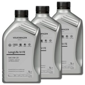 3x 1 L MOTORÖL 0W-20 Longlife IV FE Group GS60577M2EUR