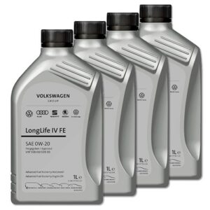 4x 1 L MOTORÖL 0W-20 Longlife IV FE Group GS60577M2EUR