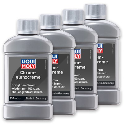 4x 250ml Chromglanzcreme 1529