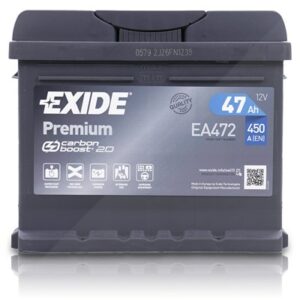 Exide  EA472 Premium Carbon Boost 47 Ah 450 A Ford: Focus II