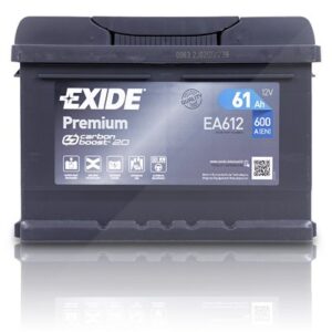 Exide EA612 Premium Carbon Boost 61 Ah 600 A Ford: Focus II