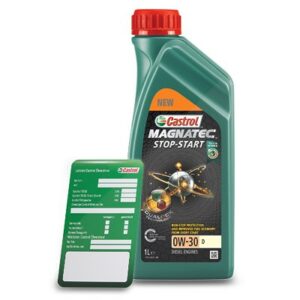 1 L Magnatec 0W-30 D + Ölwechsel-Anhänger 15F67C