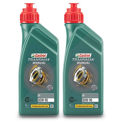 2x 1 L TRANSMAX Manual EP 80W-90 15F1F2