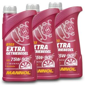 3x 1 L Extra Getriebeöl 75W-90 API GL-5 LS (Limited Slip) MN8103-1