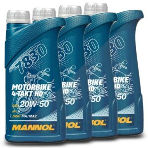 4x 1 L 7830 Motorbike 4-Takt HD API SL MN7830-1