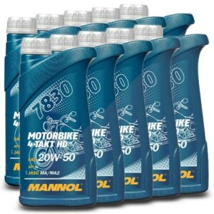 10x 1 L 7830 Motorbike 4-Takt HD API SL MN7830-1