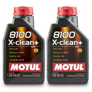 2x 1 L 8100 X-clean+ 5W-30 109222