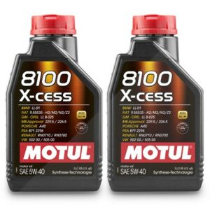 2x 1 L 8100 X-cess 5W-40 112350