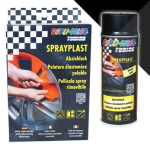 Dupli color 1x 400ml Sprayplast schwarz matt  388033