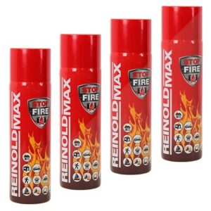 Reinoldmax 4x 500ml Feuerlöschspray STOP FIRE  4771620840029