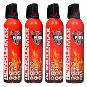 Reinoldmax 4x Feuerlöschspray STOP FIRE 750ml  4771620840043