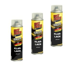 Fast finish  3x 500ml RALLYE Klarlack glänzend  292859