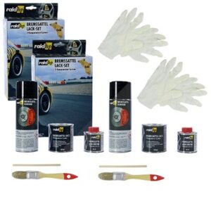Raid hp 2x Bremssattellack Set 6-teilig gold-metallic  350007