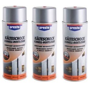 Presto  3x 400ml Kälteschock Schnell-Rostlöser  157233