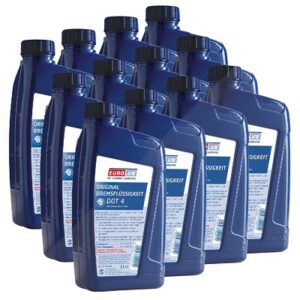 Eurolub  12x 1 L Bremsflüssigkeit DOT4  542001