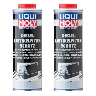 Liqui moly 2x 1 L Pro-Line Diesel Partikelfilter Schutz  5123