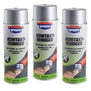 Presto  3x 400ml Kontaktreiniger  306192