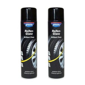 Presto  2x 600ml Reifenglanz Spray  383458