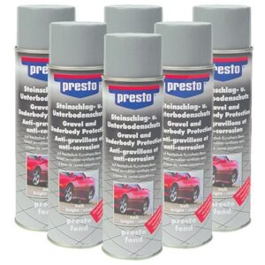 Presto 6x 500ml Steinschlag-Unterbodenschutz hell  306031