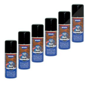 Presto 6x 150ml Stop Rostumwandlerspray 232992