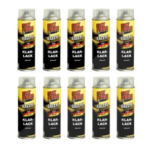 Fast finish  10x 500ml RALLYE Klarlack glänzend  292859