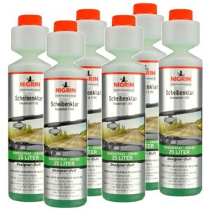 Nigrin 6x 250ml Performance Scheibenklar Konzentrat 1:100  74131