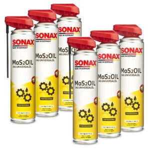 Sonax 6x 400ml MoS2Oil m. EasySpray 03394000