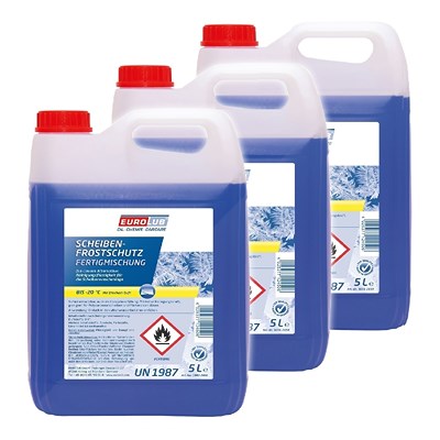 3x 5 L Scheibenfrostschutz -20°C Scheibenreiniger mit Frostschutz 10012450