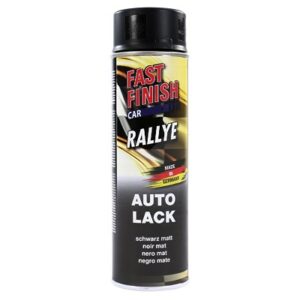 Fast finish  500ml RALLYE Autolack -schwarz matt  292828