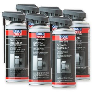 6x 400 ml LIQUI MOLY Pro-Line Schnellrostlöser 7390