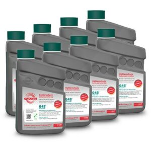 8x 1 L G48® Ready Mix Kühlerschutz blaugrün 50673112