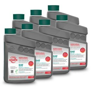 7x 1 L G48® Ready Mix Kühlerschutz blaugrün 50673112