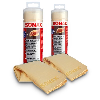 Sonax  2x Autopflegetuch PLUS  04177000