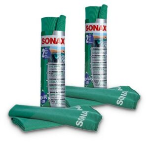 Sonax  2x 2 MicrofaserTücher PLUS Innen & Scheibe  04165410