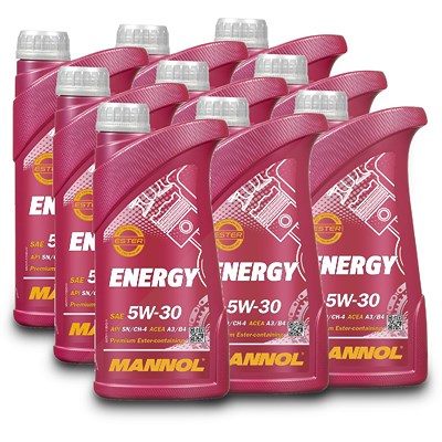 9x 1L Energy 5W-30 MN7511-1