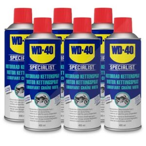 6x 400ml Motorrad Kettenspray 56786/46NBA