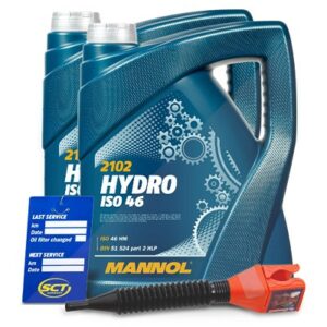 10 L Hydro ISO 46 Hydrauliköl + Ölwechsel-Anhänger + Einfülltrich MN2102-5