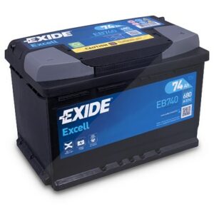 Excell EB740 Starterbatterie 74Ah 680A EB740