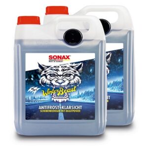 2x 5 L WinterBeast AntiFrost + KlarSicht bis -20°C Scheibenfrosts 01355000